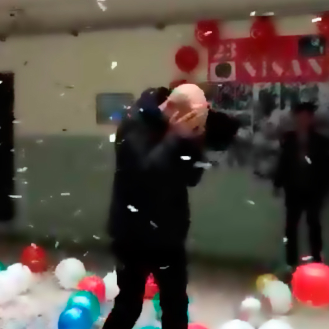 Bu karşılama hafızalardan silinmez!