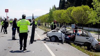 Otomobilden geriye bir şey kalmadı