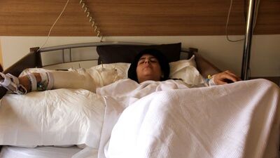 Tarlada feci olay! Eşarbını kurtarmak isterken...