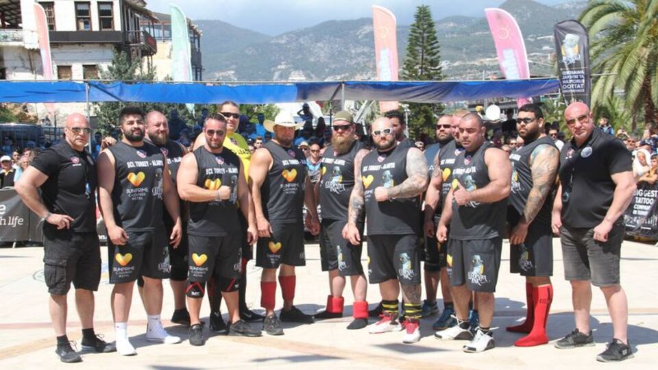 Dünyanın en güçlü adamları Alanya'da!