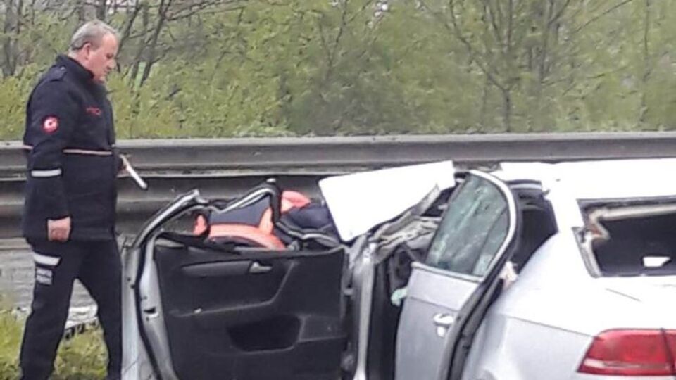 Sakarya'da feci kaza!