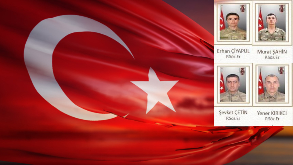 İşte K.Irak şehitlerimiz!