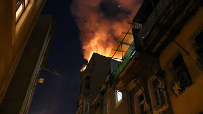 Çukur'da yangın paniği!