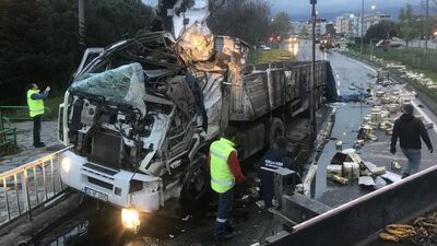 20 ton zeytinyağı yola saçıldı!