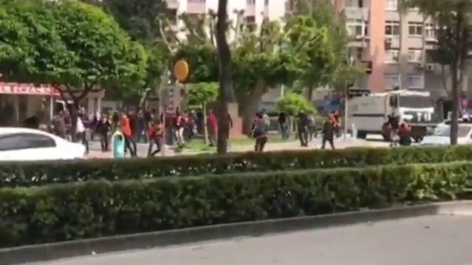 Adana'da derbi öncesi taraftar kavgası