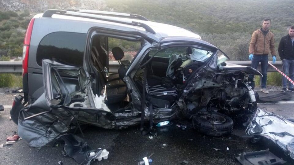 Muğla'da feci kaza