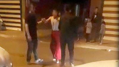 Tacizciyi etek giydirip gezdirdiler