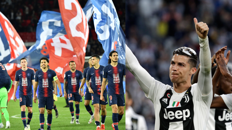 Juventus ve PSG ipi göğüsledi