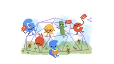 Google'dan 23 Nisan'a özel doodle sürprizi!