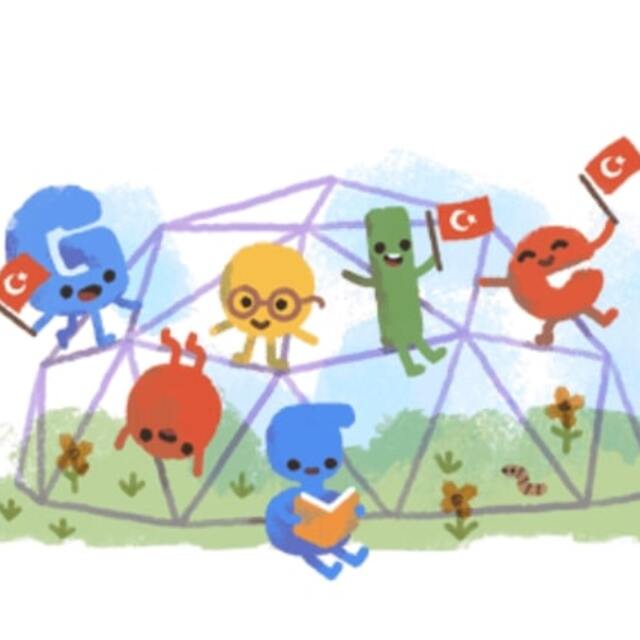 Google'dan 23 Nisan'a özel doodle sürprizi!