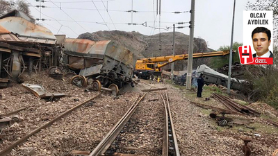 Tren faciasının görüntüleri ortaya çıktı