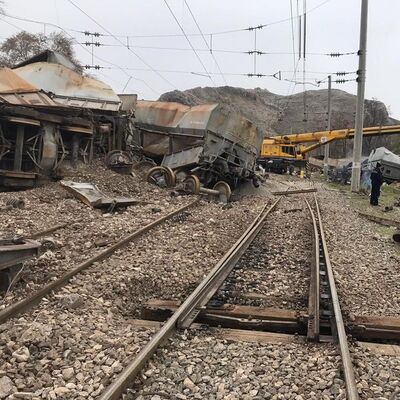 Tren faciasının görüntüleri ortaya çıktı