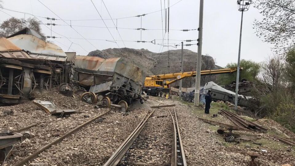 Tren faciasının görüntüleri ortaya çıktı