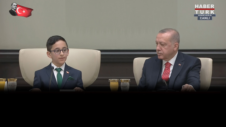 Beştepe'de 23 Nisan kutlaması