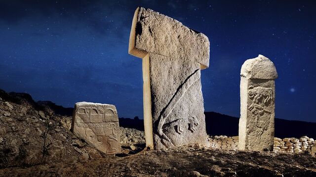 12 bin yaşındaki Göbeklitepe'de çocuklardan konser