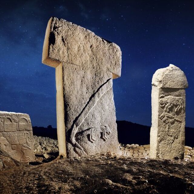 12 bin yaşındaki Göbeklitepe'de çocuklardan konser