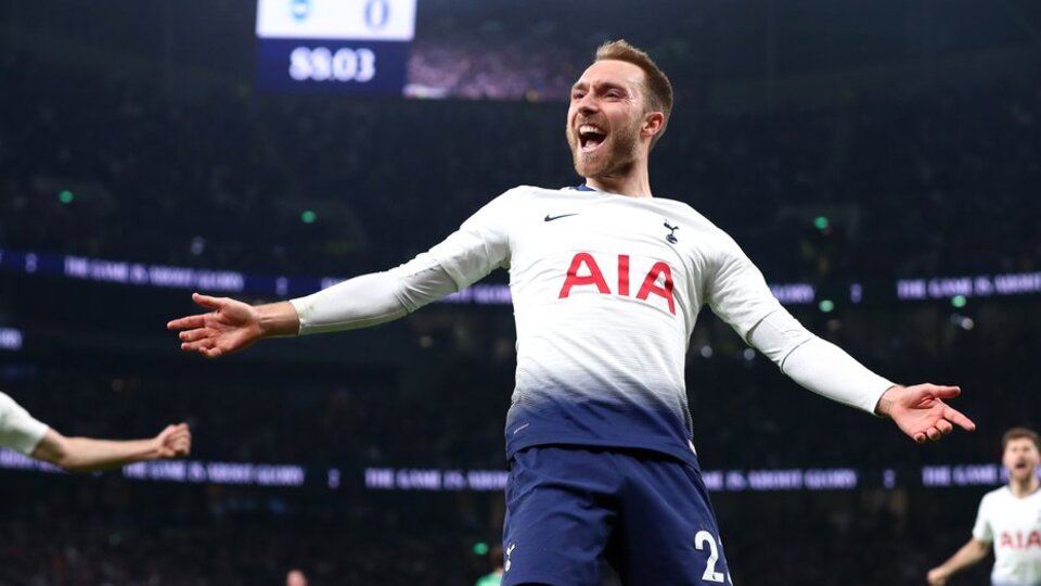 Tottenham'ı Eriksen kurtardı!