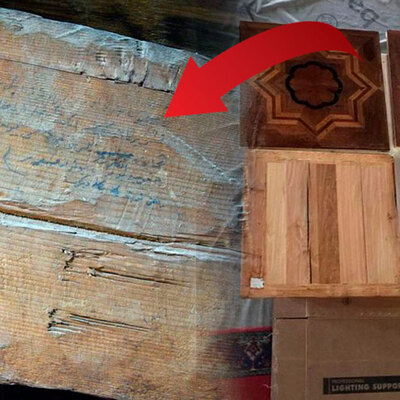 Dolmabahçe Sarayı’nda 102 yıllık not!