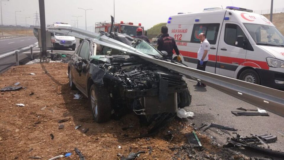 Osmangazi Köprüsü'nde kaza: 1 ölü, 2 yaralı