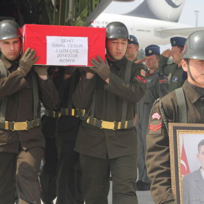 Şehidin kanı yerde kalmadı!