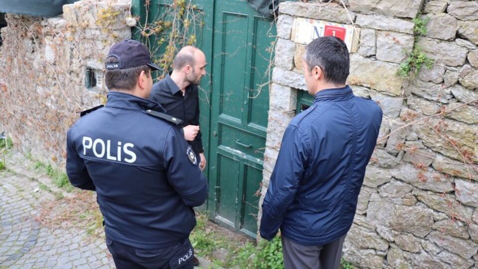 Sarraf'ın köşkünde keşif yapılıyor