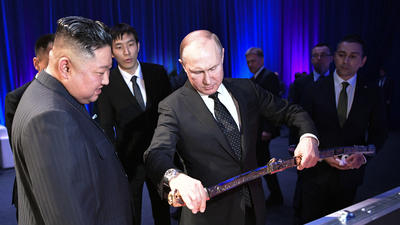 Putin, Kim'in hediyesine 1 ruble ödedi