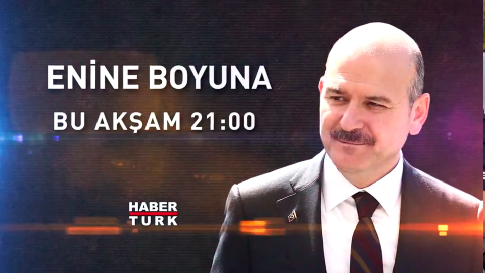 Bakan Soylu Habertürk TV'de