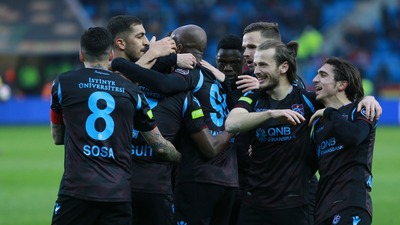 Trabzonspor 6'da 6 peşinde