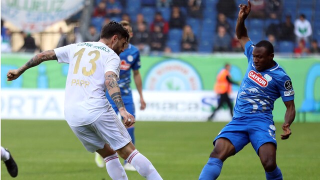 Rize'de gol sesi çıkmadı!