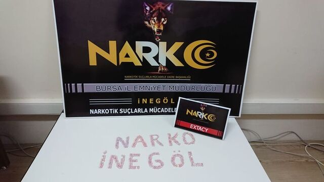 İnegöl'de narkotik operasyonu