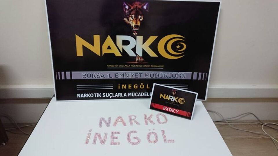 İnegöl'de narkotik operasyonu
