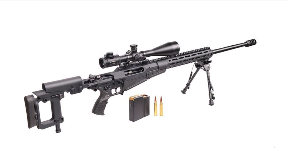 Türkiye'de ilk kez üretildi! Keskin nişancı tüfeği