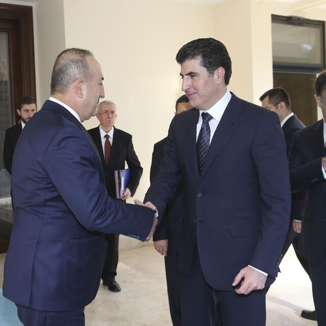 Dışişleri Bakanı Çavuşoğlu, Erbil'de