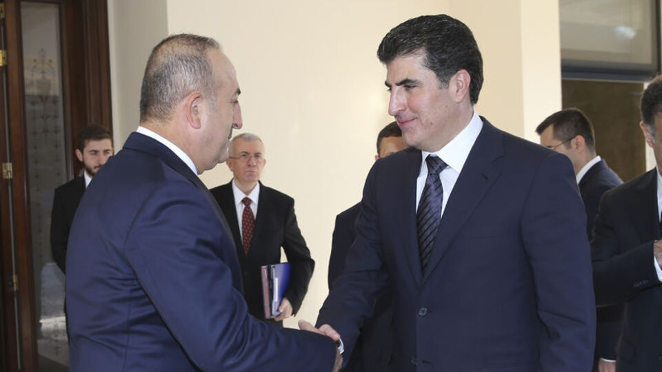 Dışişleri Bakanı Çavuşoğlu, Erbil'de