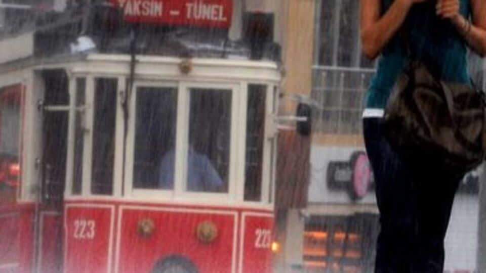 Parçalı yağmurlu!