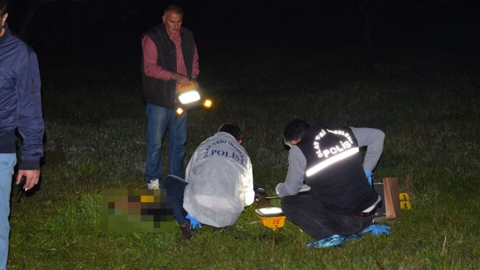 Kayısı bahçesinde ölü bulundu