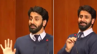 O konuşma için suç duyurusu!