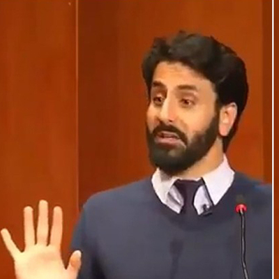 O konuşma için suç duyurusu!