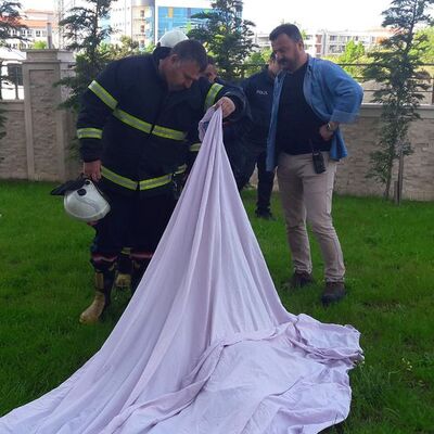 Rezidanstaki sır ölüm itfaiye ekibini yıktı!