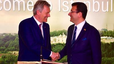 Almanya'dan İmamoğlu'na tebrik ziyareti