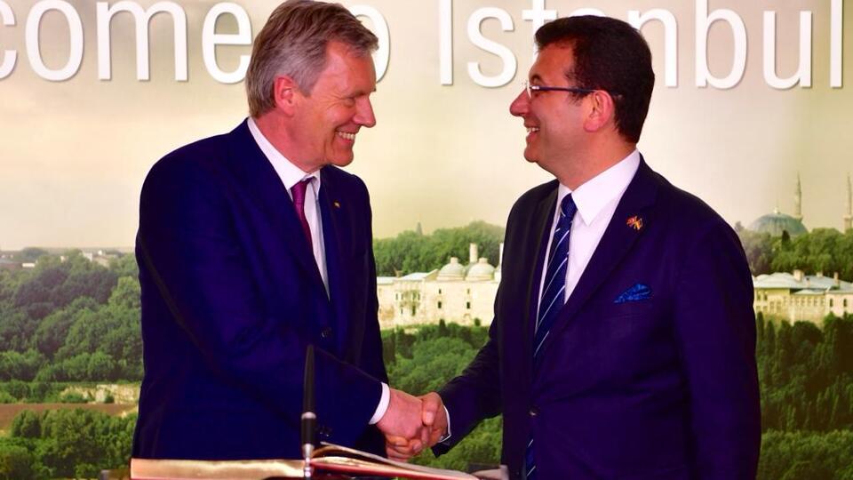 Almanya'dan İmamoğlu'na tebrik ziyareti