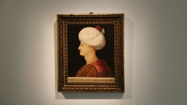 Kanuni Sultan Süleyman portresi Londra'da