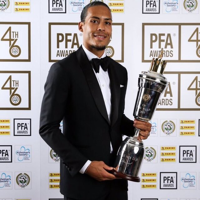 İngiltere'de yılın futbolcusu Van Dijk