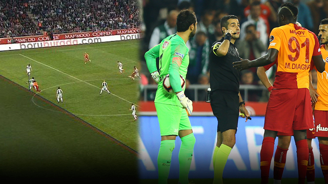 Maçta tartışmalı pozisyonlar!
