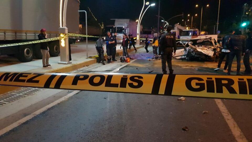 Kocaeli'de feci kaza!