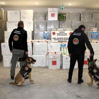 Sınırda ele geçti! Değeri 6.5 milyon TL