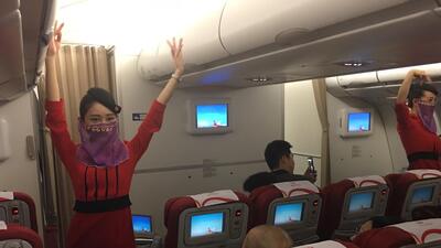 Ve Türkiye'ye ilk uçuşunu yaptı