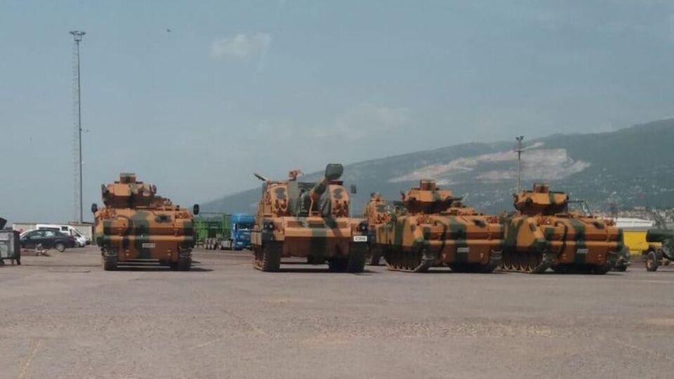 İskenderun Limanı'nda askeri hareketlilik