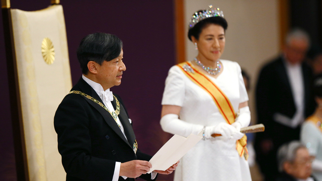 Yeni Japon İmparator tahtı devraldı!