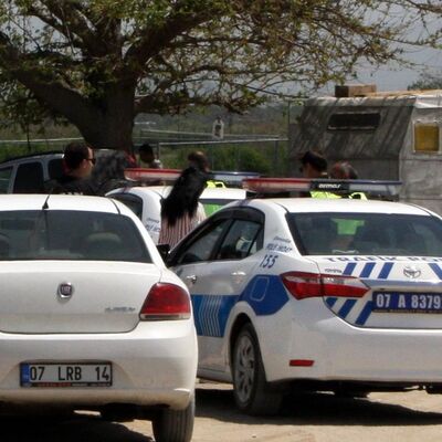 Kocasına kızdı ilçeye adrenalin yaşattı